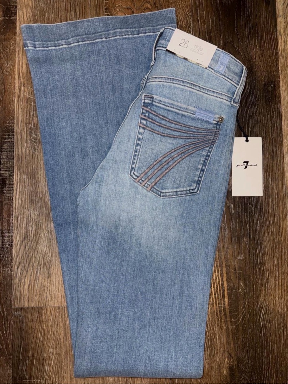 NWT 7 For All Mankind Dojo Jeans 7FAMK